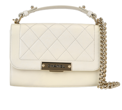 Label Click 2-Way Flap Bag, front view